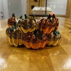 Bath and body works pumpkin 3 wick candle holder